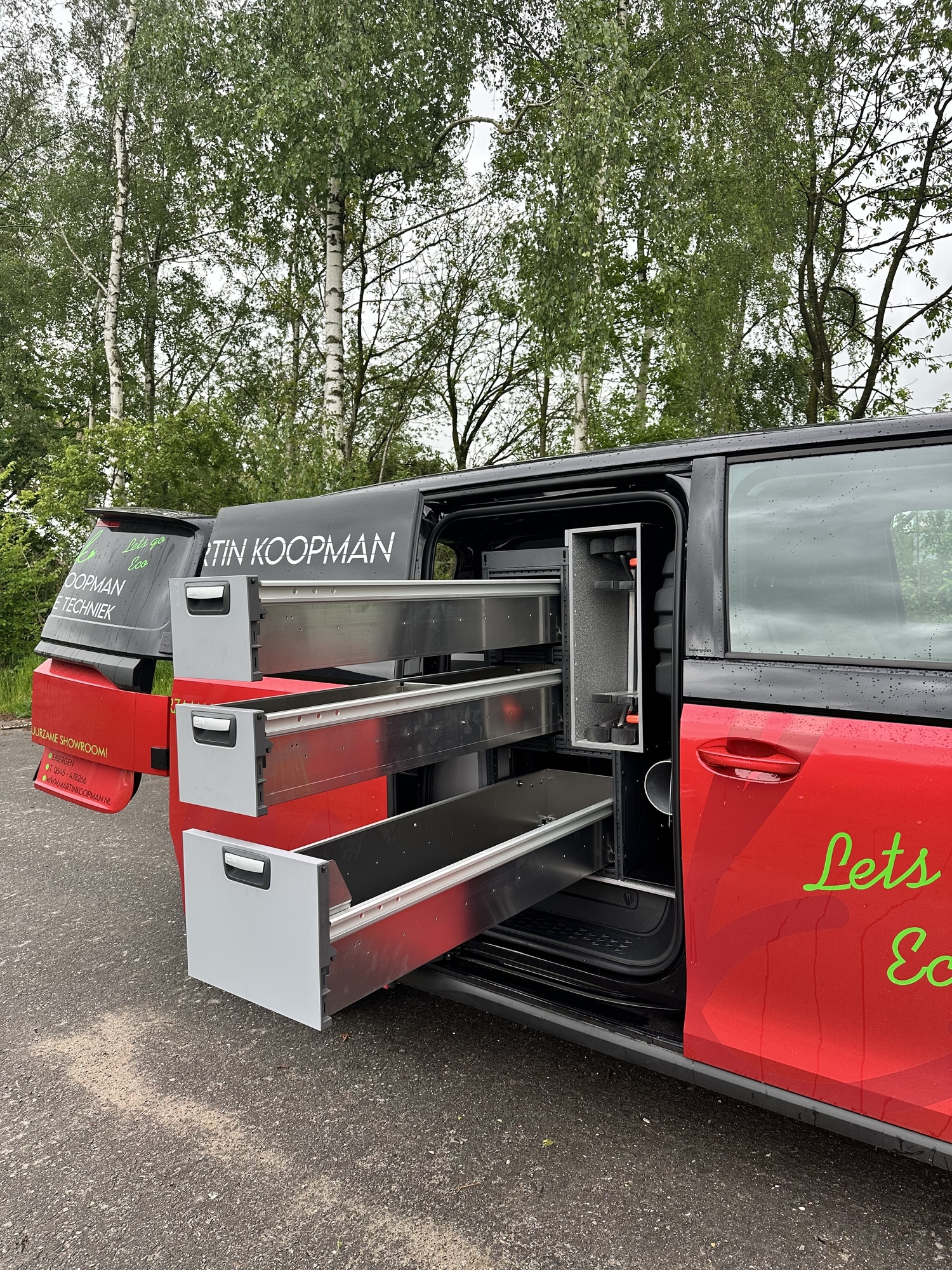 Kreunen BWI: bedrijfswageninrichting met slimme oplossingen